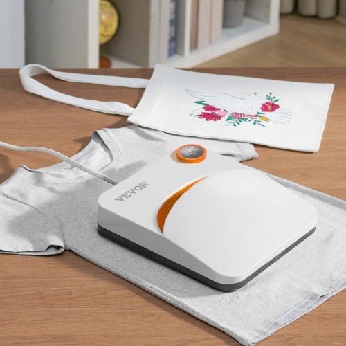 VEVOR Heat Press 9 x 9 in Portable Easy Press Sublimation Transfer DIY T-shirt