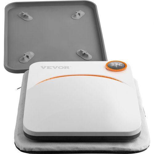 VEVOR Heat Press 9 x 9 in Portable Easy Press Sublimation Transfer DIY T-shirt