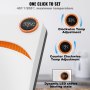 VEVOR Heat Press 9 x 9 hordozható Easy Press szublimációs transzfer DIY pólóban