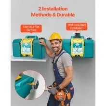 Portable Eye Wash Station 8-Gal OSHA-Approved Emergency Eyewash Station Green