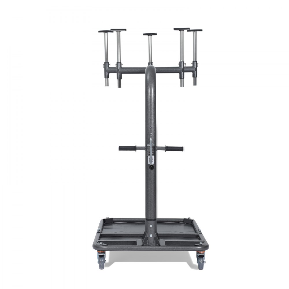 VEVOR Hard Top Remover Lift, 99.79 kg, Jeep Hardtop Removal and Storage System, Quick & Easy One-Person Operation, Adjustable Height, for Jeep Wrangler YJ, TJ, JK, JL, 4XE, Ford Bronco 4 Door & 6 Gen+