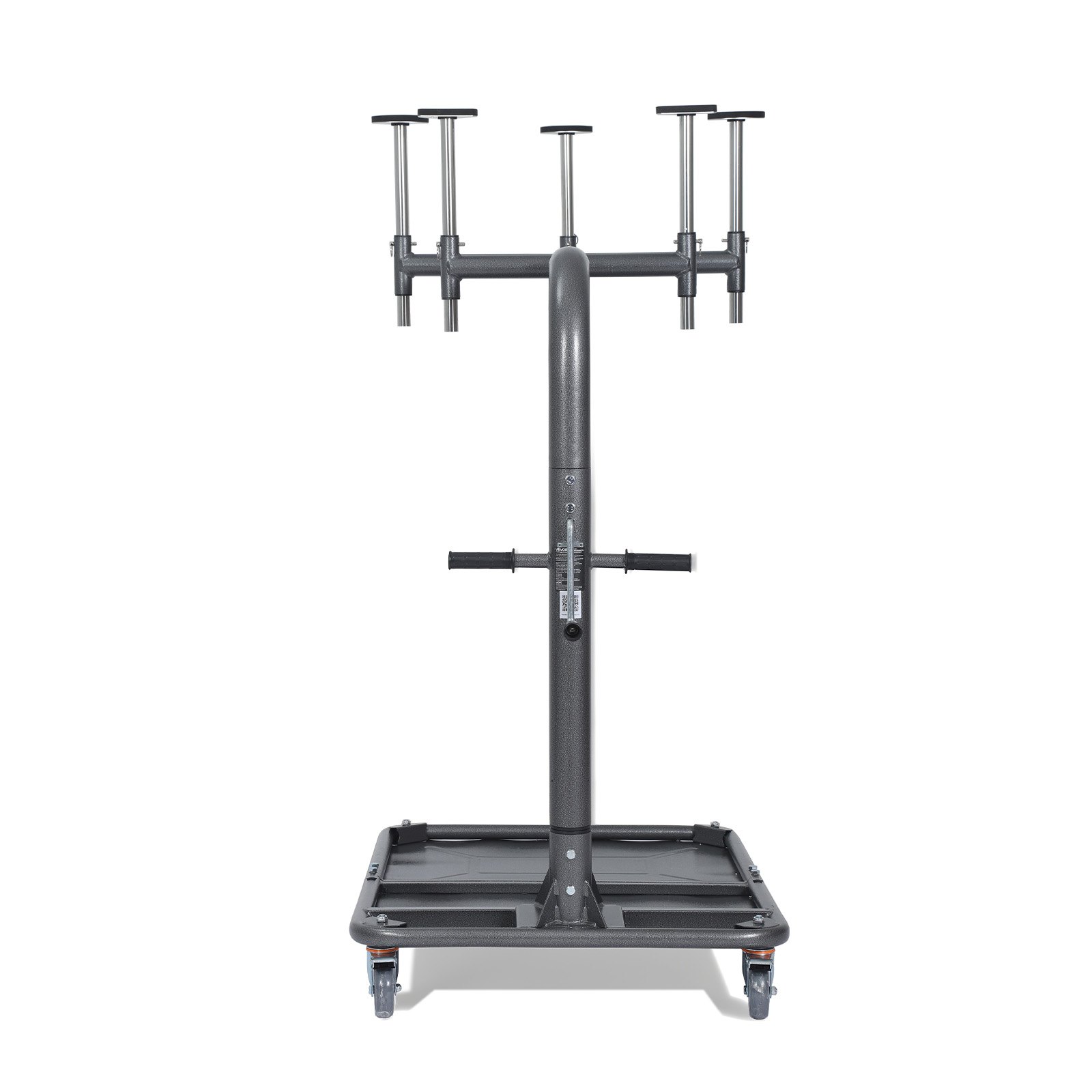 VEVOR Hard Top Remover Lift, 99.79 kg, Jeep Hardtop Removal and Storage System, Quick & Easy One-Person Operation, Adjustable Height, for Jeep Wrangler YJ, TJ, JK, JL, 4XE, Ford Bronco 4 Door & 6 Gen+