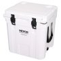VEVOR Insulated Portable Cooler, 31 L, Holds 35 Cans, Ice Retention Hard Cooler with Heavy Duty Handle, Ice Chest Lunch Box for Camping, Beach, Picnic, Travel, Outdoor, Keeps Ice for up to 6 Days