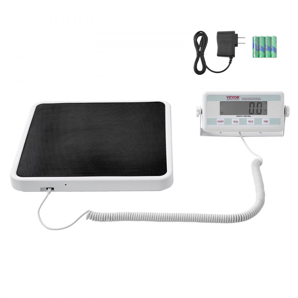 VEVOR Portable Medical Scale Digital Physician Weight Scale Anti-Slip Mat 400LBS