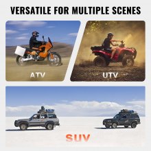 VEVOR Gas Can, 2.64 Gallon/10L, Fuel Tank with Spout and Lockable Bracket, Storage Gasoline Container, Auto-Off Function & Adjustable Flow Rate, Compatible with Most Cars Motorcycle SUV ATV UTV, Red