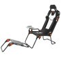 VEVOR Racing Wheel Stand Foldable Fit For Logitech,Thrustmaster,Fanatec,Hori,Mad Catz, Carbon Steel Driving Simulator Cockpit Adjustable Pedal & Dual-Mode Seating ,Fit Most Steering Wheels and Pedals