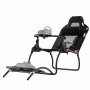 VEVOR Racing Wheel Stand Foldable For Logitech G923/G920/G29, Steering Wheel Stand & Foot Pedal Angle Adjustable,Portable Steel Driving Simulator Cockpit-Thrustmaster T248P, Fanatec, Hori, Compact