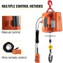 VEVOR Electric Hoist Winch Portable Electric Winch 300KG Wire Remote Control