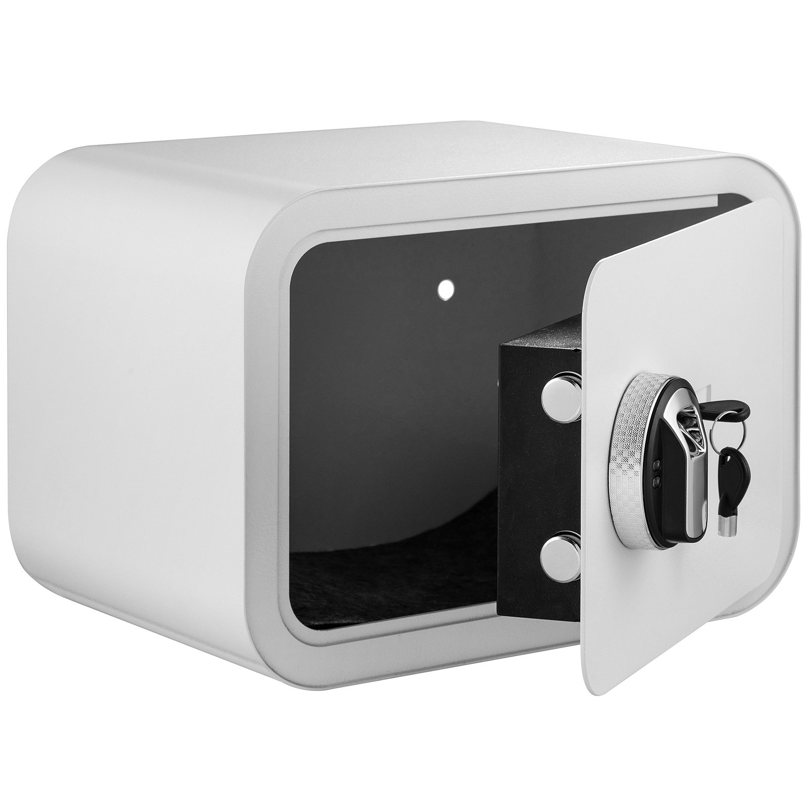 VEVOR Safe Box Lock Security 28L Cash Box Key Lock Home Office Jewelry