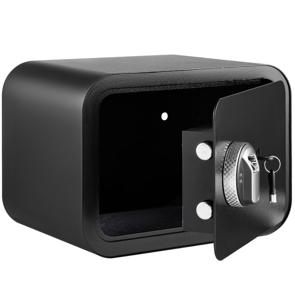 VEVOR Safe Box Lock Security 1 Cubic Feet Cash Box Key Lock Home Office Jewelry