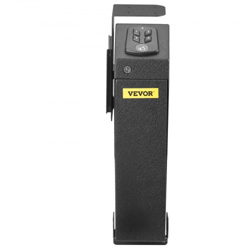 VEVOR Single Handgun Safe Box Fingerprint Handgun Pistol Safe Box Vault Storage Case Handgun Holder with 2 Keys Home Use
