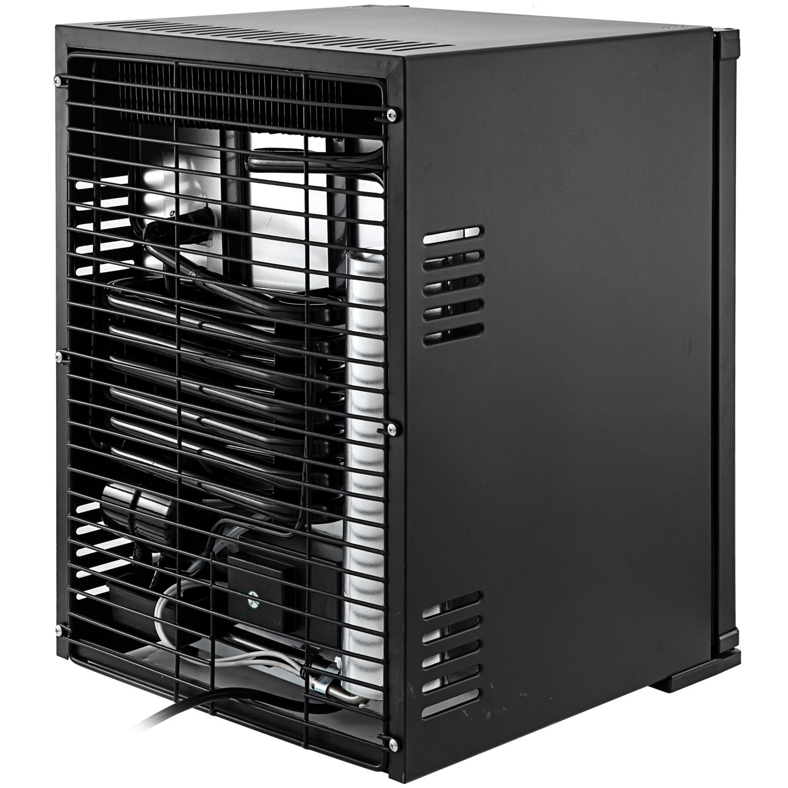 1 Cu Ft Lockable Silent Absorption Fridge Office 110v/12v Nursery Mini Cooler