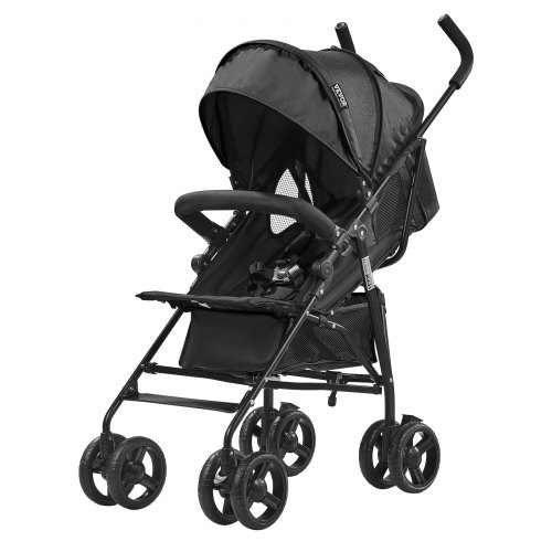 VEVOR Lightweight Stroller, Compact Easy Fold MultiPosition