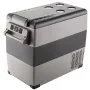 Refrigerador VEVOR de 12 voltios, refrigerador para auto de 58 cuartos, congelador portátil de doble zona, refrigerador con compresor y congelador con 12/24 V CC y 110-240 V CA, para auto, camión, RV, camping y uso doméstico.