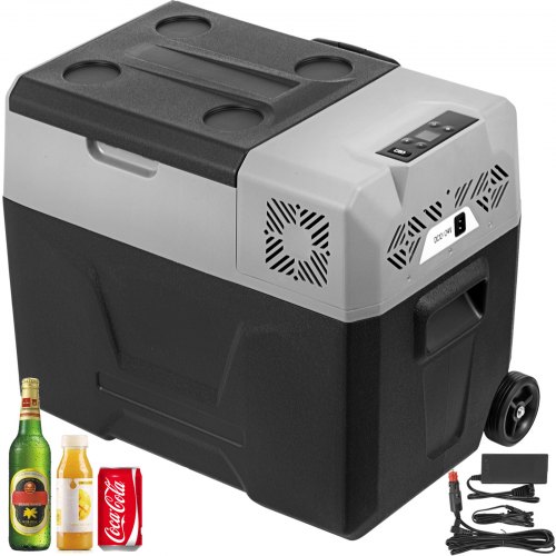 57QT Portable Fridge/Freezer LG compressor 12/24V DC Auto Quick Cooling Truck