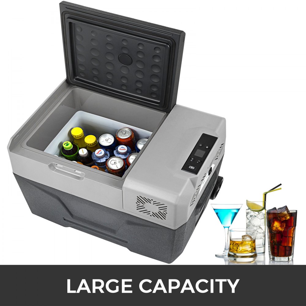 57QT Portable Fridge/Freezer LG compressor 12/24V DC Auto Quick Cooling Truck