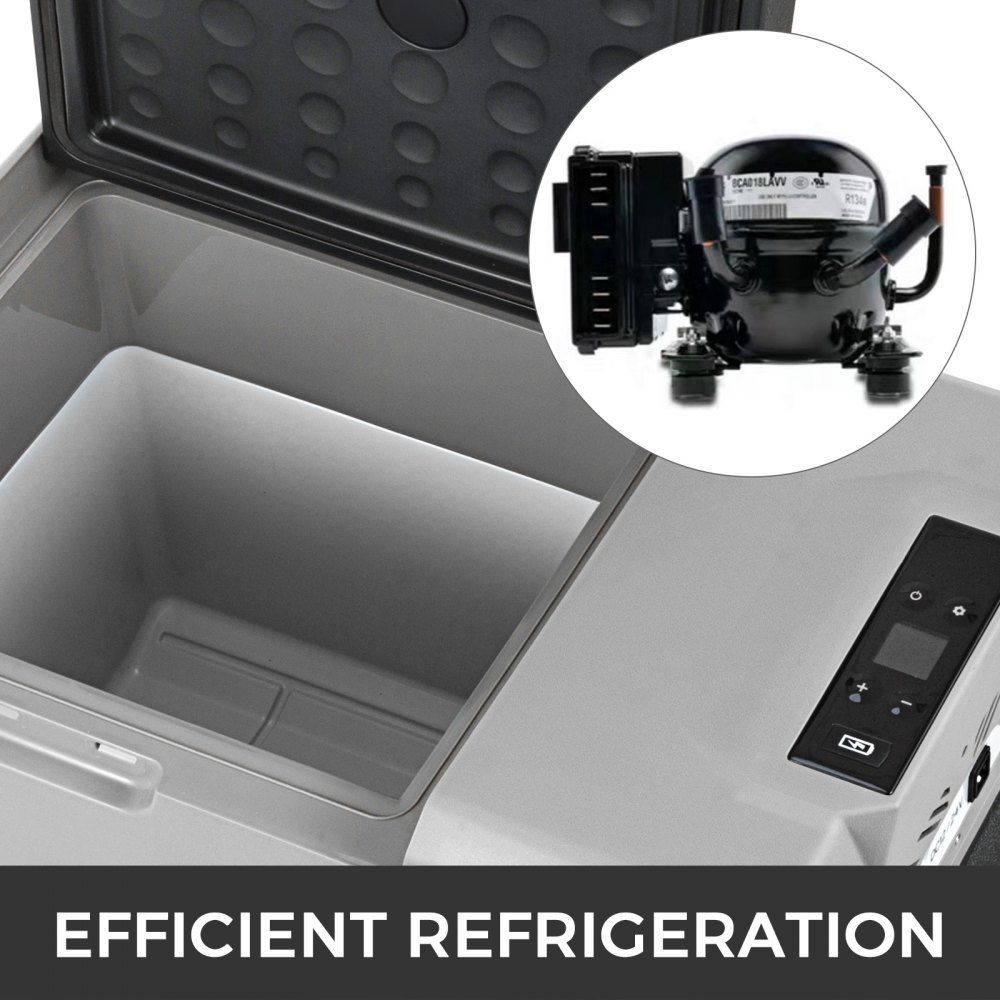 57QT Portable Fridge/Freezer LG compressor 12/24V DC Auto Quick Cooling Truck