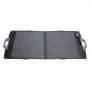 VEVOR 100W Bifacial Solar Panel, 16BB N-Type Foldable Monocrystalline Solar Panel Charger 24% Efficiency, Portable with MC4 Output, USB-A (QC3.0), Type-C & DC Ports for Power Stations Camping Hiking