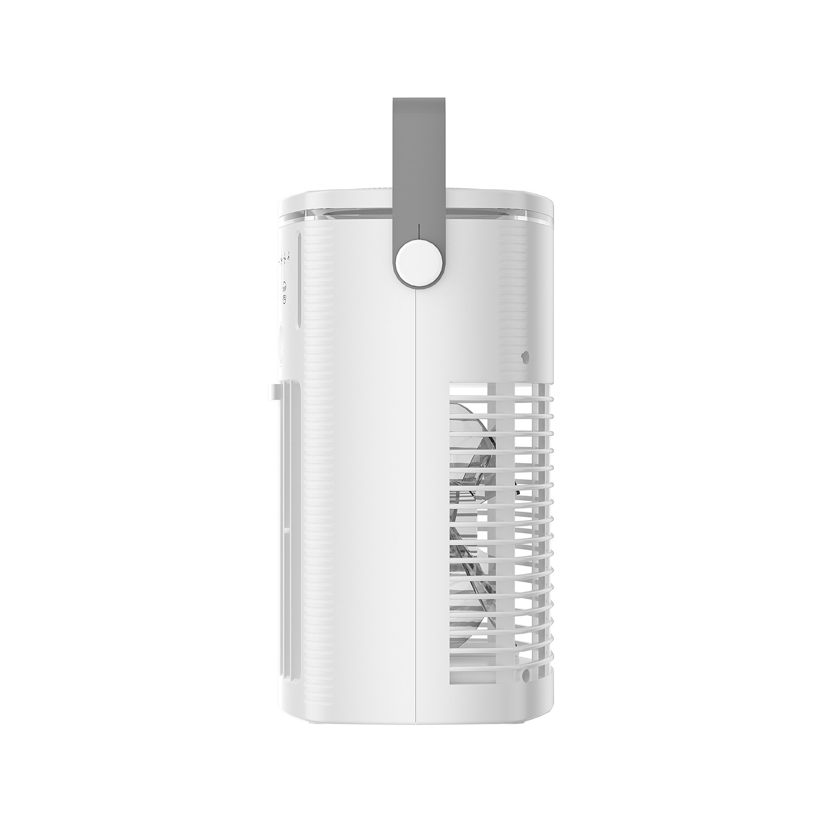 VEVOR Portable Air Conditioner, 4-in-1 Evaporative Air Cooler with Remote Control, 3-Speed Mini Air Conditioner with Timer, 3 Mist Levels, 1L Water Tank, 120° Oscillating Mini AC Fan for Desktop Home