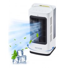 Portable Air Conditioner 4-in-1 Evaporative Air Cooler 1700ml Water Tank