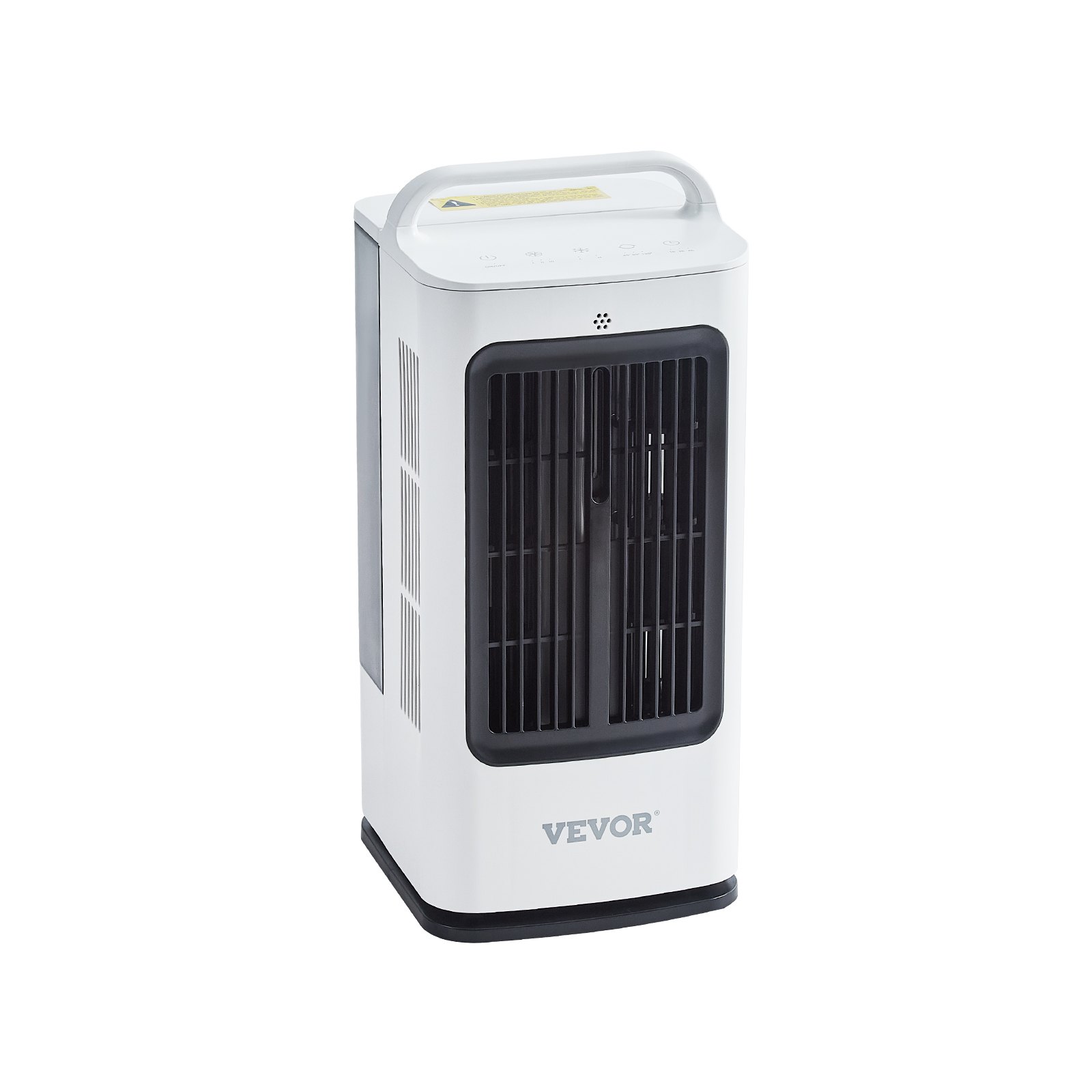 VEVOR Portable Air Conditioner, 4-in-1 Evaporative Air Cooler, 3-Speed Mini Air Conditioner with 0-7H Smart Timer, 1700ml Water Tank, 7-Color Light, Personal Mini Desk AC Fan for Bedroom Office Room
