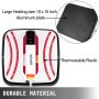 VEVOR Heat Press Easy Press 10x10 Red Portable 3 In 1 Heat Press Mug Cap