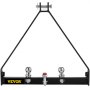 VEVOR 3 Point BX Trailer Hitch Drawbar Trailer Hitch Receiver 3 Point Trailer Receiver 1 Tractor Tow Hitch Drawbar