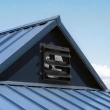 VEVOR 12 in Shutter Exhaust Fan with Smart Programming Controller Wall Mount