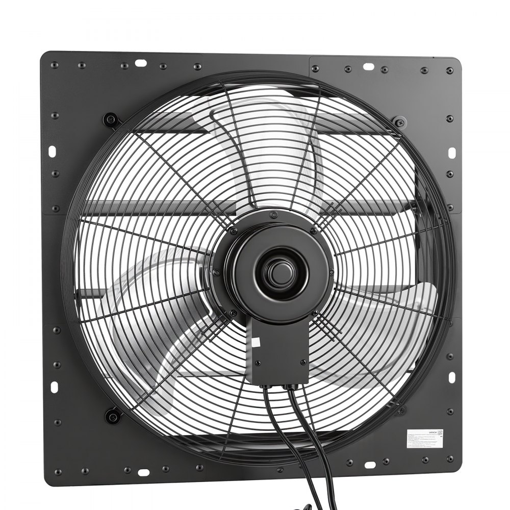 VEVOR 20 in Shutter Exhaust Fan Wall-Mount Automatic Louvers Variable Speed, Sturdy Steel Housing, Low Noise, AC Motor, 4499 CFM Ventilation and Cooling for Attic, Garage, Barn, Greenhouse, Workshop