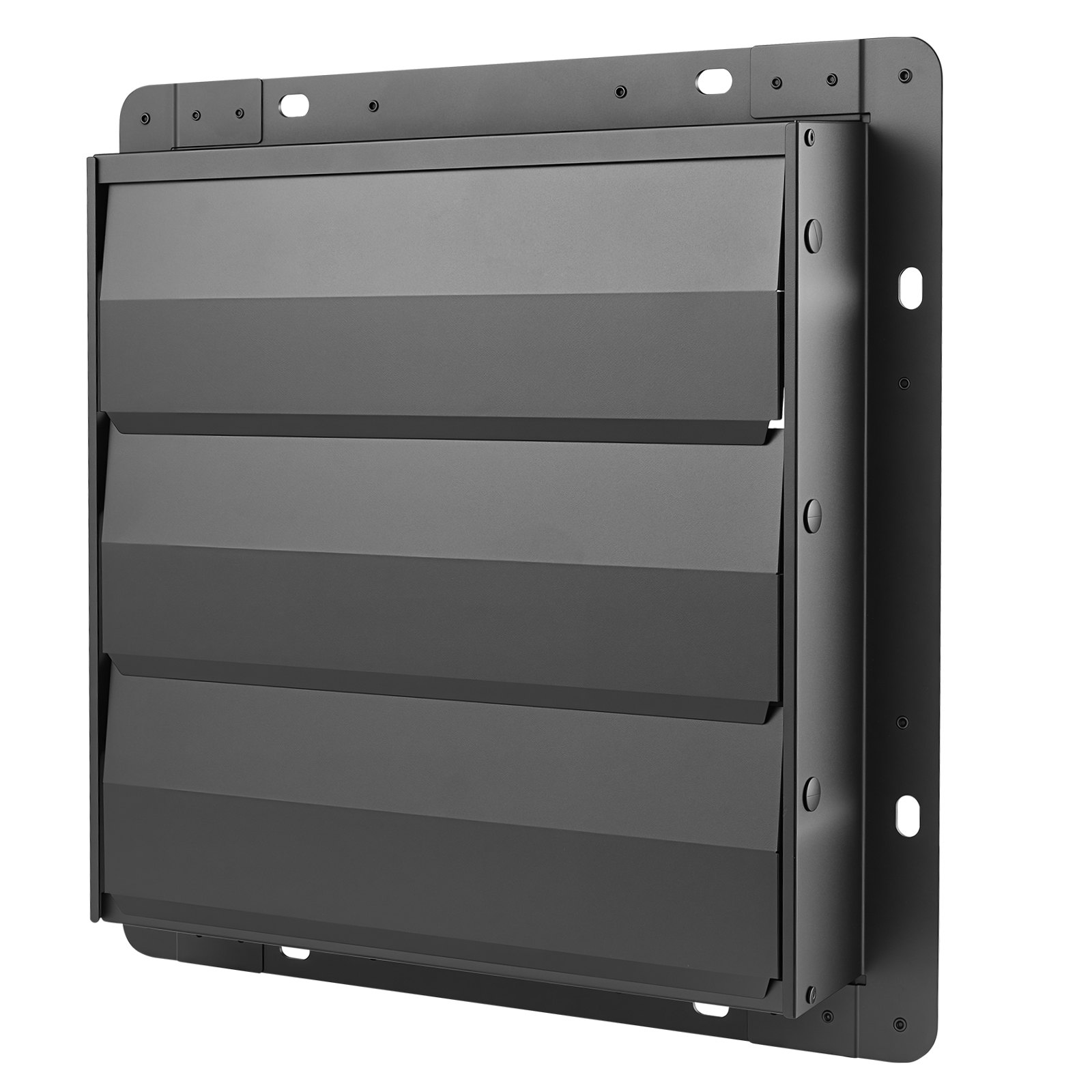 VEVOR 12 in Shutter Exhaust Fan Wall-Mount Automatic Louvers Variable Speed, Sturdy Steel Housing, Low Noise, AC Motor, 1347 CFM Ventilation and Cooling for Attic, Garage, Barn, Greenhouse, Workshop