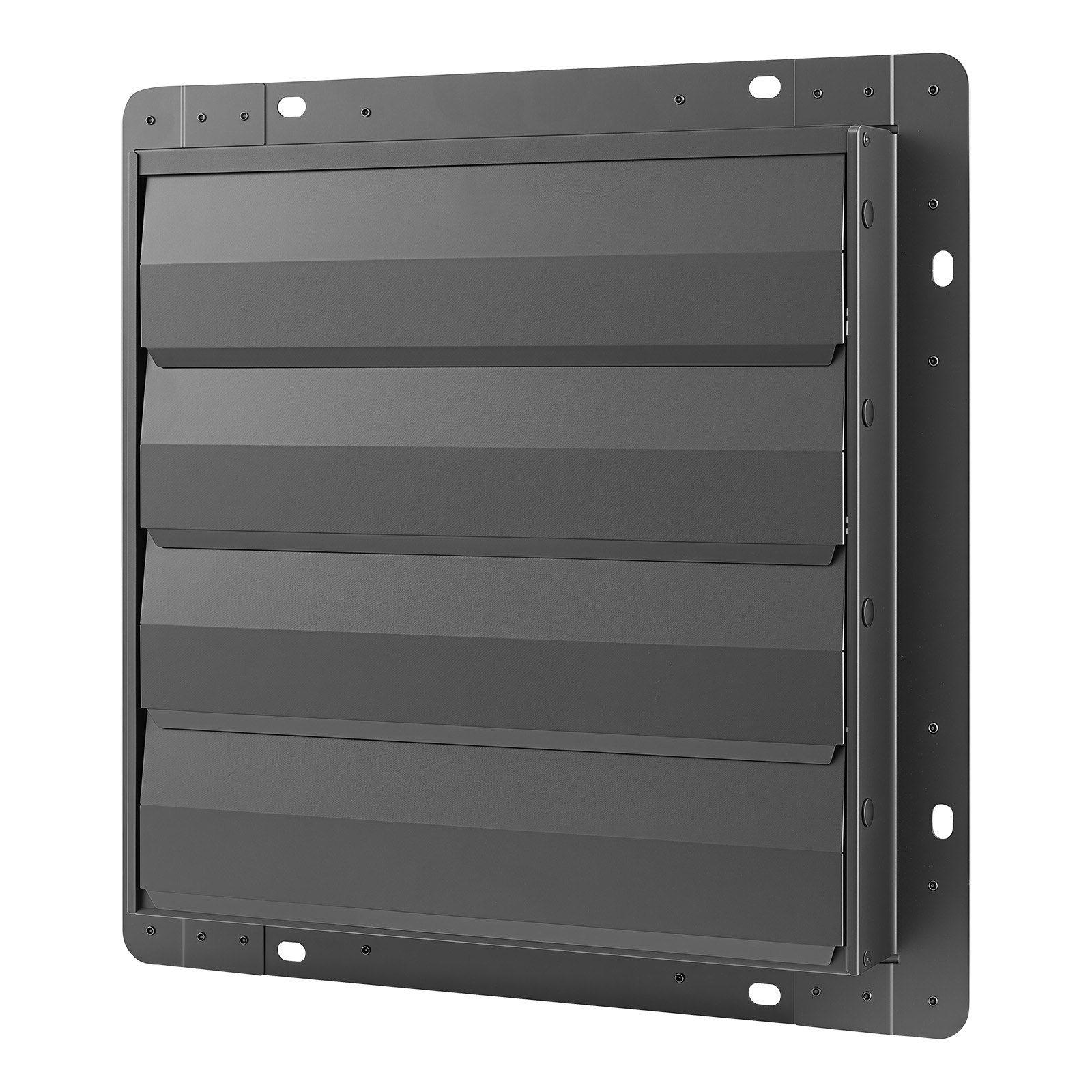 VEVOR 14 in Shutter Exhaust Fan Wall-Mount Automatic Louvers Variable Speed, Sturdy Steel Housing, Low Noise, AC Motor, 1802 CFM Ventilation and Cooling for Attic, Garage, Barn, Greenhouse, Workshop