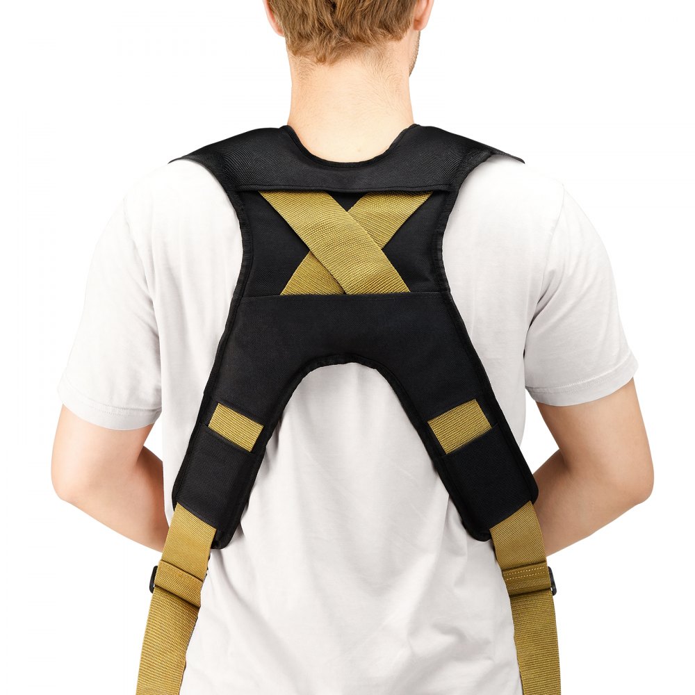 VEVOR Moving Straps, Supports up to 1000 lbs, 2-Person Lifting and Moving System with 2 Harness Straps & 2 Load-bearing Straps, Adjustable Lifting Straps for Moving Furniture Appliances Mattresses