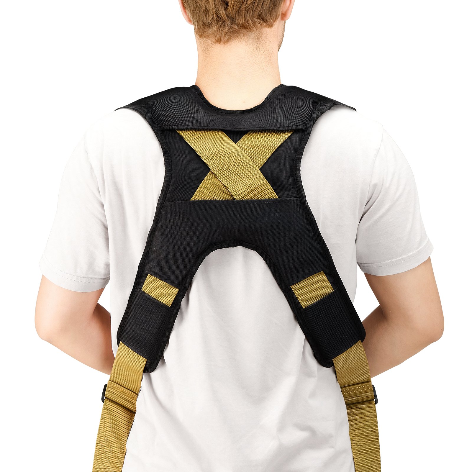 VEVOR Moving Straps, Supports up to 1000 lbs, 2-Person Lifting and Moving System with 2 Harness Straps & 2 Load-bearing Straps, Adjustable Lifting Straps for Moving Furniture Appliances Mattresses