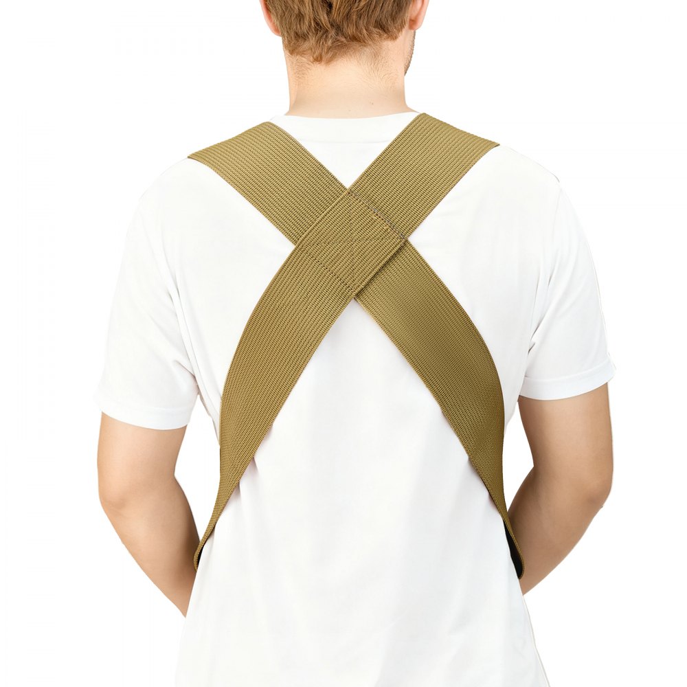 VEVOR Moving Straps, Supports up to 453.6 kg, 2-Person Lifting and Moving System with 2 Harness Straps & 1 Load-bearing Strap, Adjustable Lifting Shoulder Straps Move Furniture Appliances Mattresses