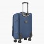 VEVOR Softside Expandable Luggage with Spinner Wheels, 20-Inch Softside Carry on Luggage, Lightweight Checked Suitcase with Expandable Zippered Pocket and TSA Lock, Blue