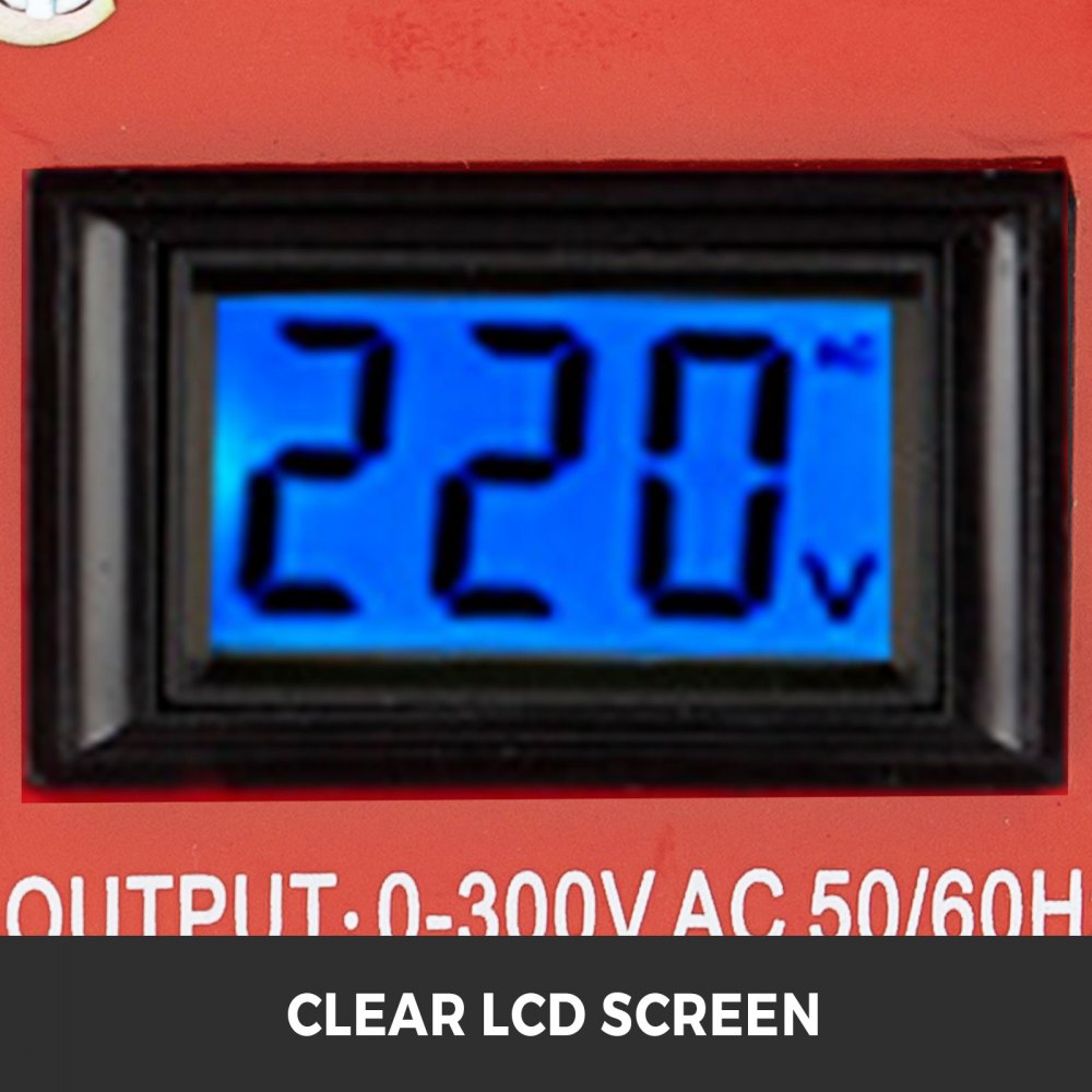 Auto Variac Variable Transformer 1000VA 10Amp 220V AC Regulator LCD Hot Sale