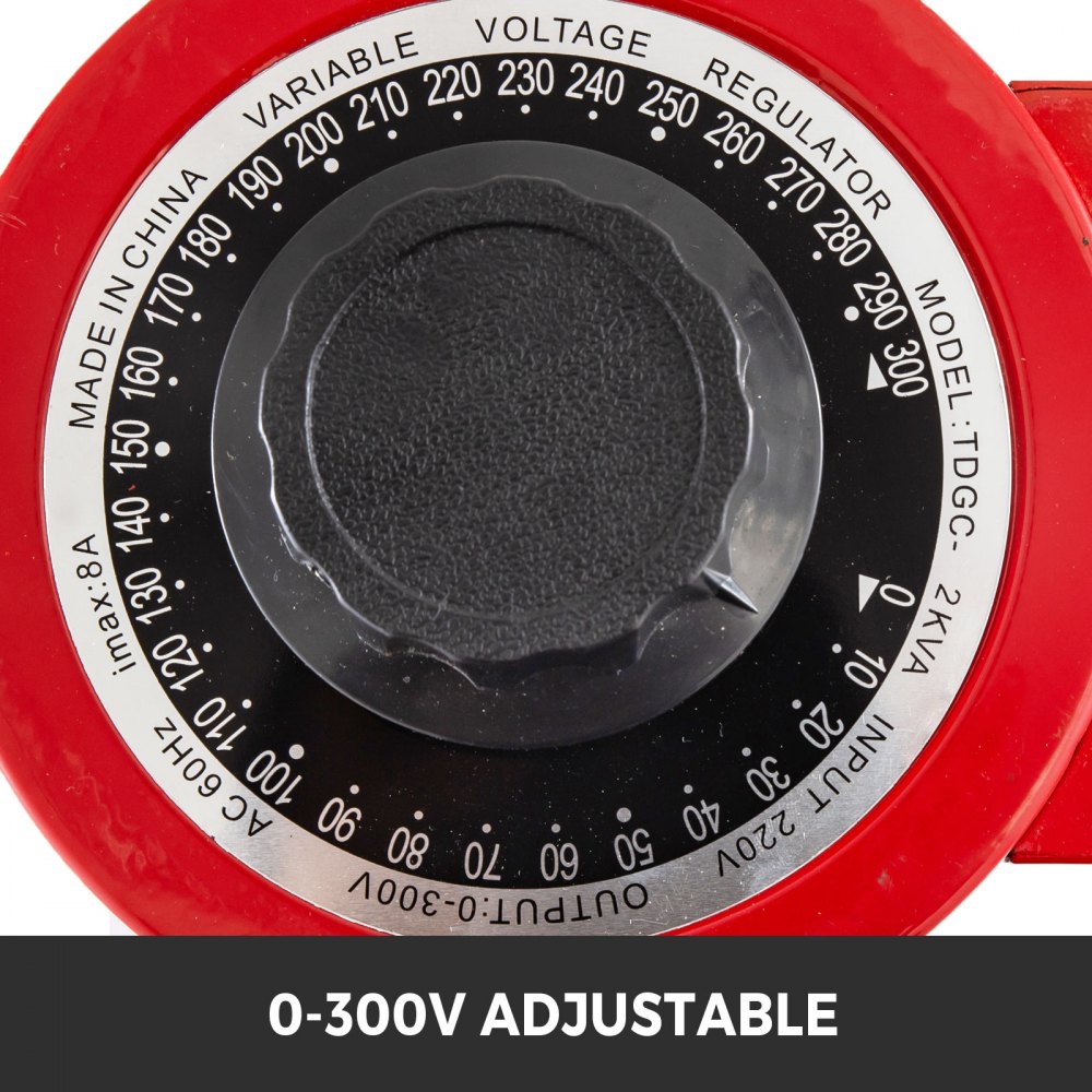 Auto Variac Variable Transformer 2000VA 20Amp 220VAC Regulator Metered Hot Sale