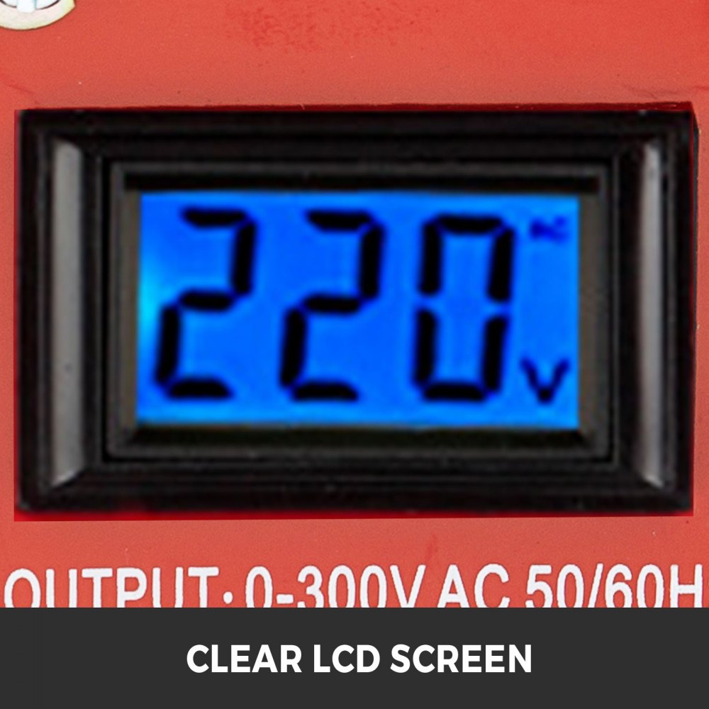 Auto Variac Variable Transformer 3000VA 15Amp LCD 220V Universal Plug 0-300V