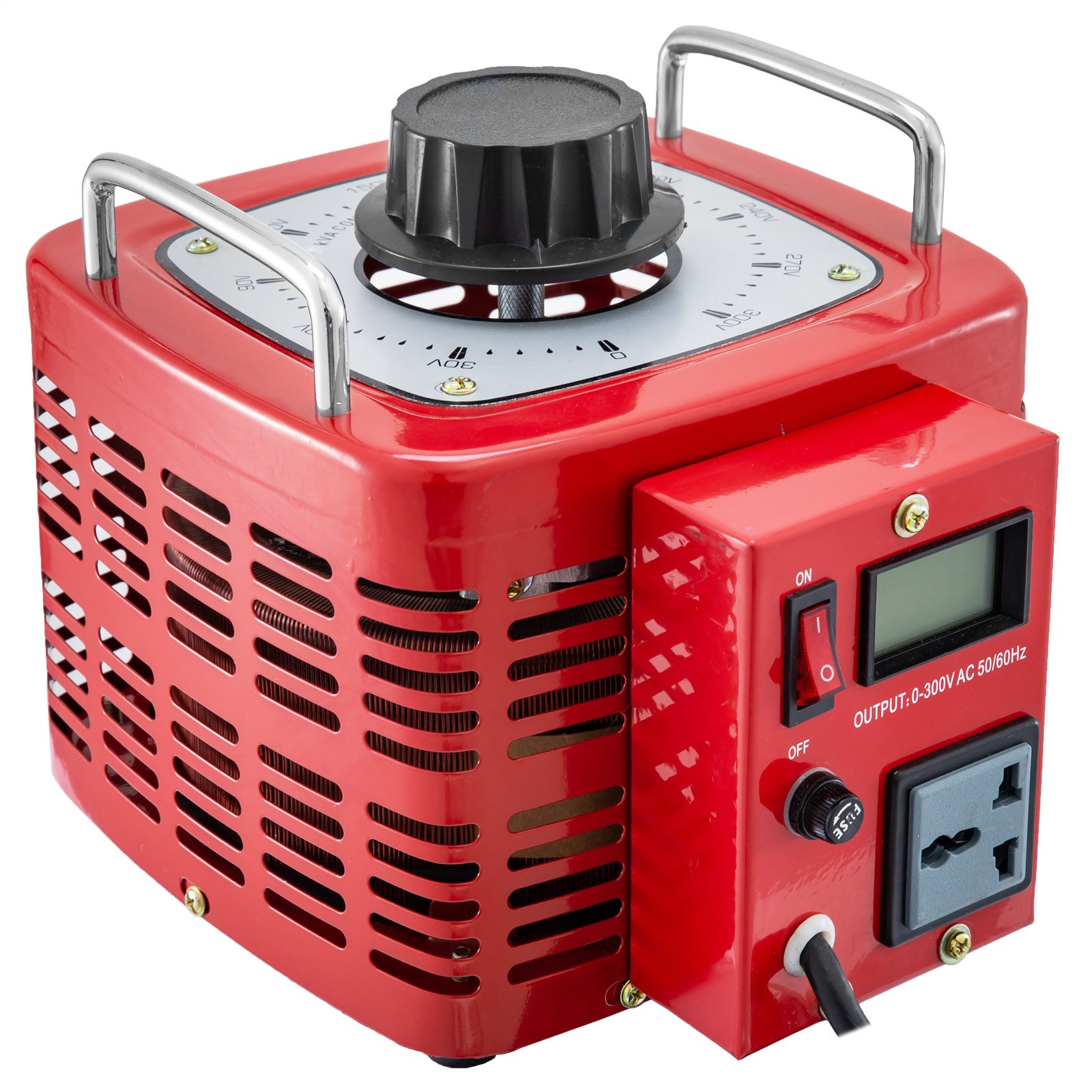 Auto Variac Variable Transformer 3000VA 15Amp LCD 220V Universal Plug 0-300V