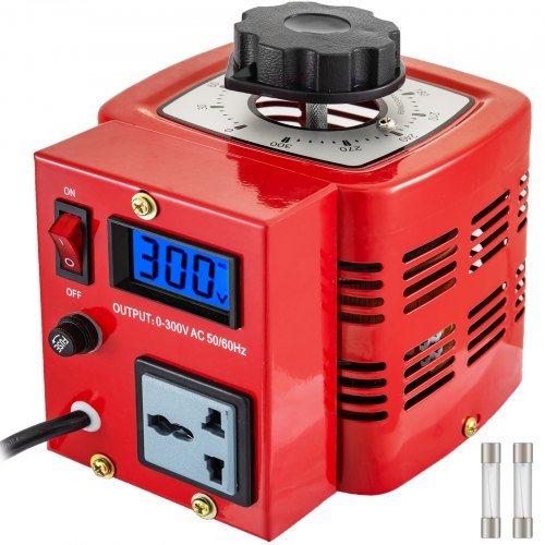 Variac Auto Transformer AC Variable Voltage Regulator Digital 0.5KVA 5Amp