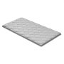 VEVOR Japanese Tatami Mat, Twin Size Foldable Japanese Tatami Mattress, Futon Mattress with Storage Bag & Fastener, 9-Layer Floor Mat for Sleeping, Dorm, Meditation, Yoga, 2032 x 991 x 63.5 mm, Gray