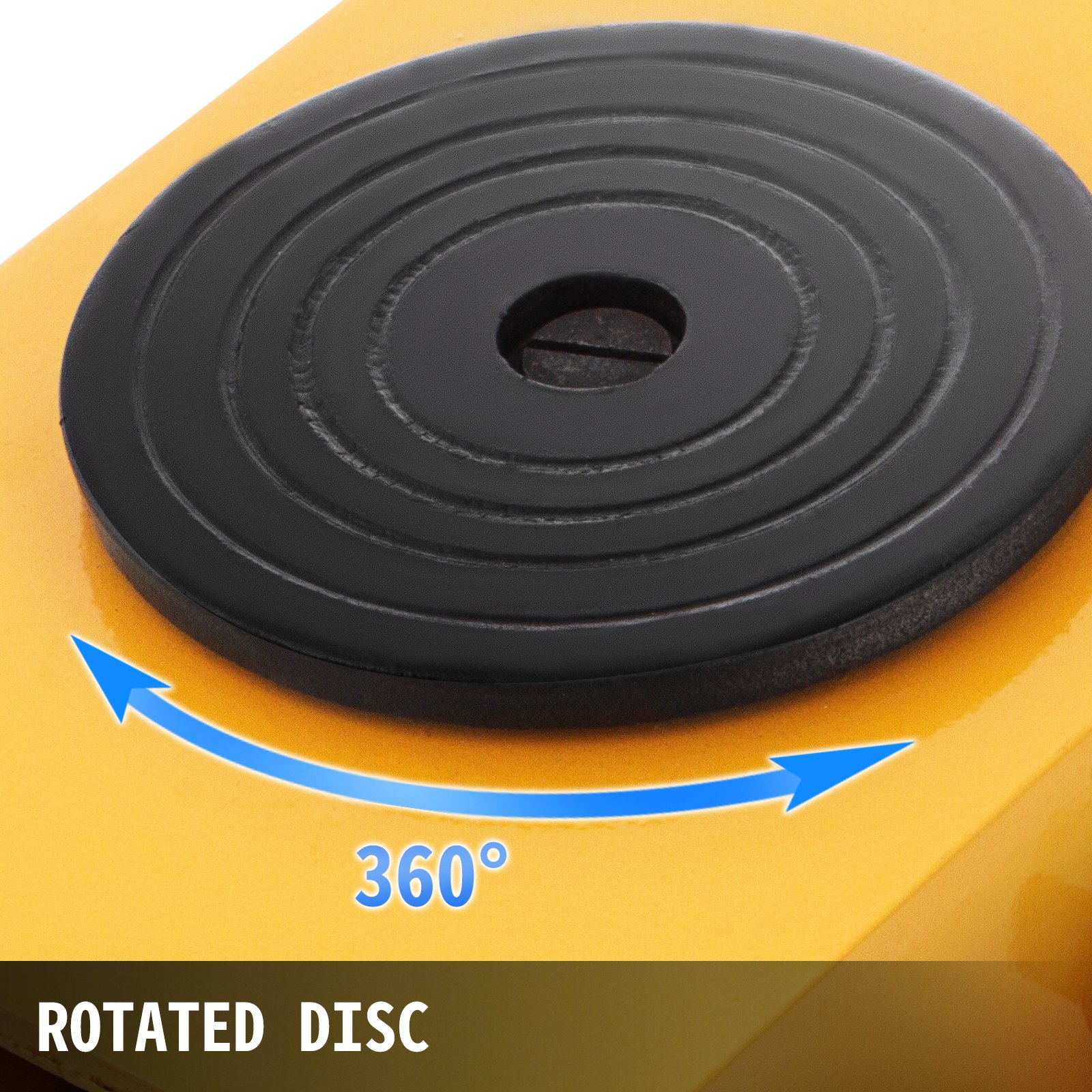 VEVOR 12 Ton Machinery Mover Rolling Skate Heavy Duty Carbon Steel Dolly Skate