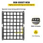 VEVOR 3.5'x 4.1' Cargo Net Capacity 1100LBS Truck Bed Cargo Net Heavy Duty Cargo Nets for Pickup Trucks with S-Hooks