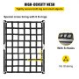 VEVOR Cargo Net with Mesh, Truck Bed Cargo Net Capacity 1100LBS, Heavy Duty Cargo Nets with Cam Buckles & S-Hooks for Pickup Trucks (6.8 x 4.1 ft)