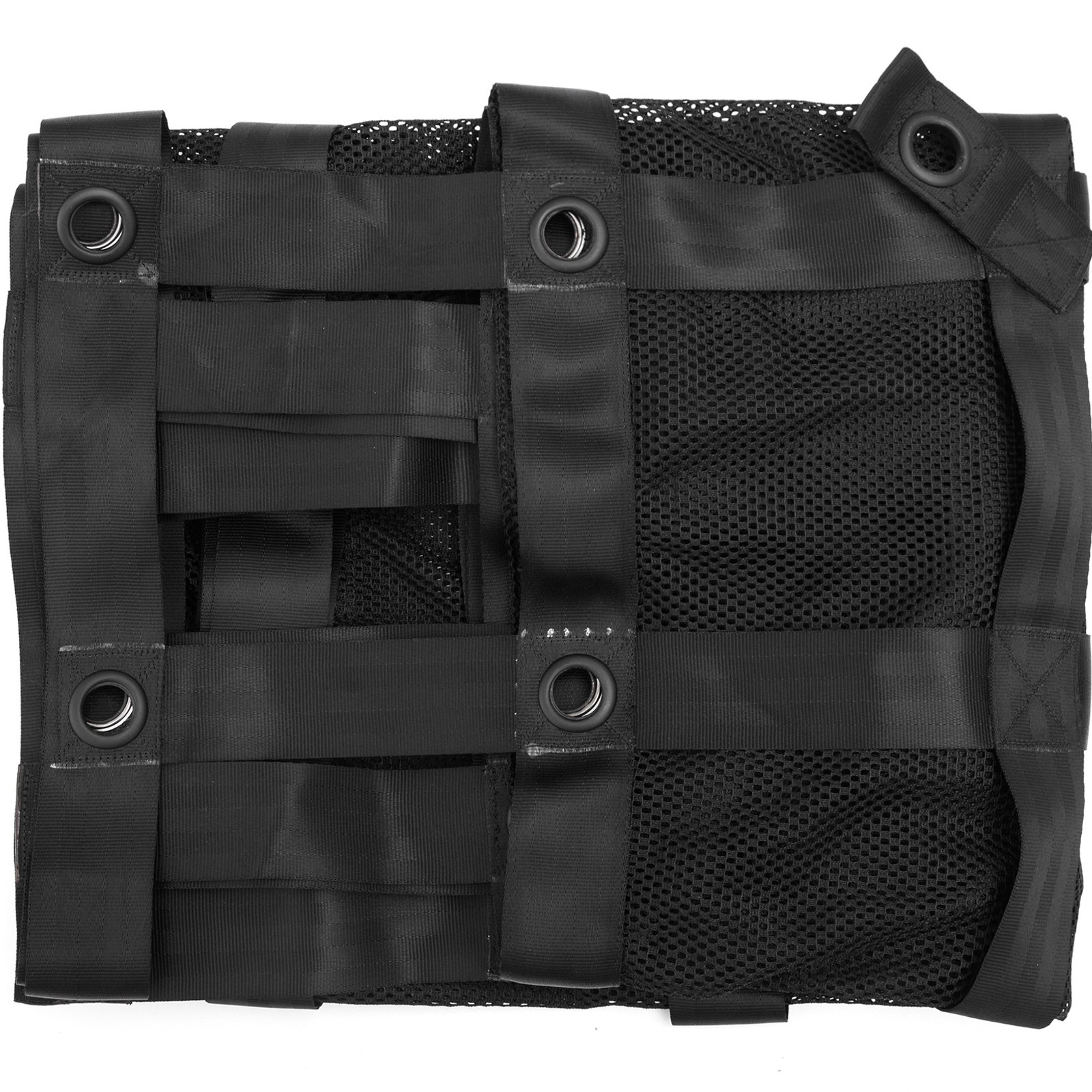 VEVOR Cargo Net with Mesh, 8' x 6.7' Cargo Net for Pickup Truck Bed, Heavy Duty Cargo Nets with Cam Buckles & S-Hooks & Cross Strap, Truck Bed Cargo Net for Trailer SUV Jeeps(96" x 80")