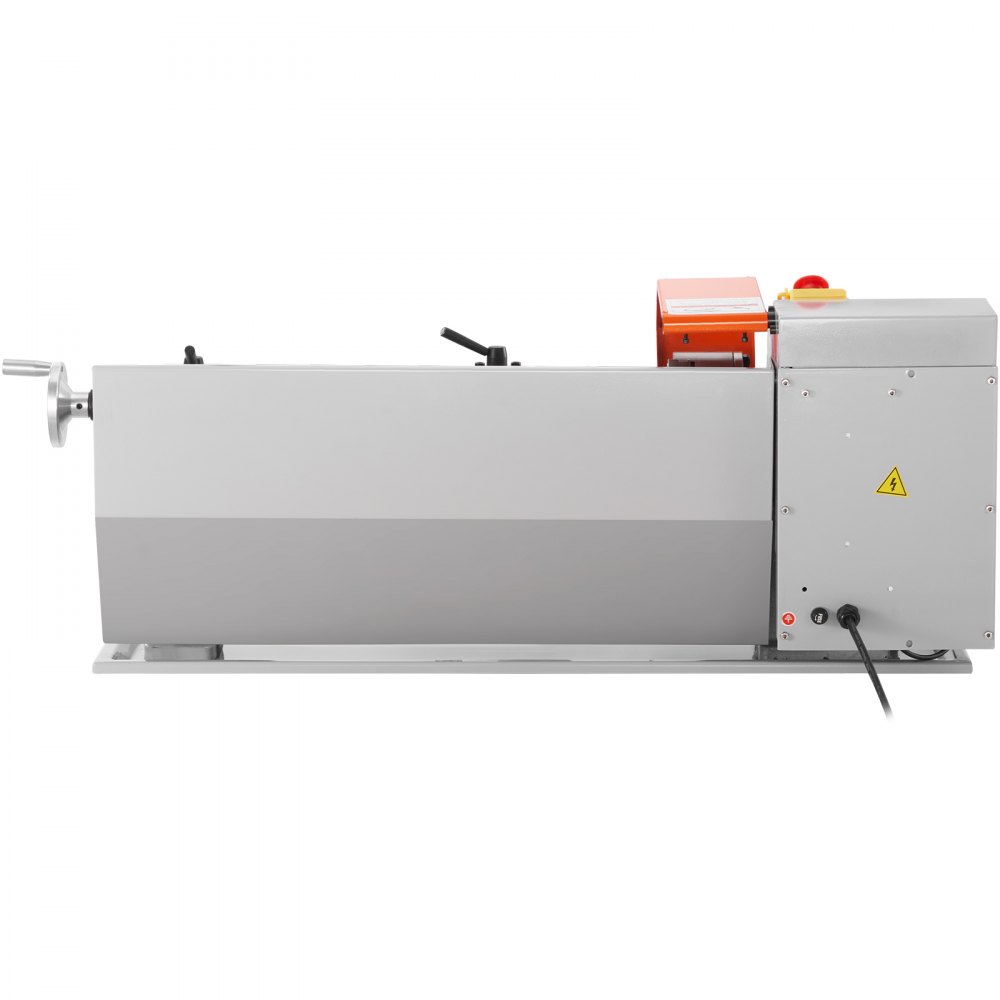 VEVOR Mini Metal Lathe Machine, 17.8 cm x 40.7 cm, 800W Precision Benchtop Power Metal Lathe, 150-2500 RPM Continuously Variable Speed, with 9.9 cm 3-jaw Metal Chuck Tool Box for Processing Precision Parts