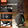 VEVOR Strapping Dispenser Banding Cart for PET/PP Strapping Roll 40.6cm/20.3cm Core