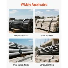 VEVOR Steel Strapping Coil 3/4 in x 0.02 in x 300 ft Metal Banding Strap