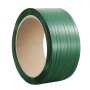 Rollo de fleje de poliéster PET VEVOR Packaging, 304,5 m de largo x 1,6 cm de ancho x 0,76 cm de grosor, 450 kg de resistencia a la rotura, fleje resistente para palés, fleje portátil y resistente, color verde