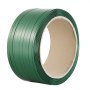 Rollo de fleje de poliéster PET VEVOR Packaging, 304,5 m de largo x 1,6 cm de ancho x 0,76 cm de grosor, 450 kg de resistencia a la rotura, fleje resistente para palés, fleje portátil y resistente, color verde